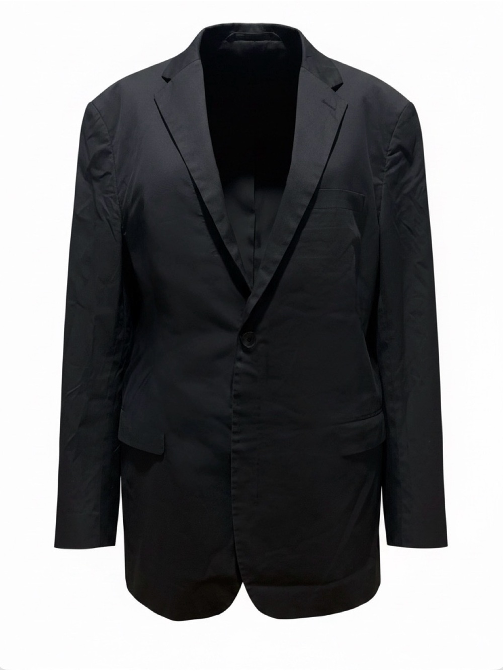 Theory Black Single-Button Men's Blazer